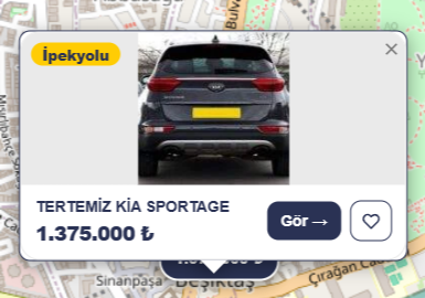 TEST Emlak A — Net 85 m2 — Bina 5 yas