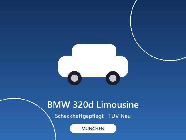 BMW 320d Limousine — Scheckheftgepflegt, TÜV neu, Navi Professional