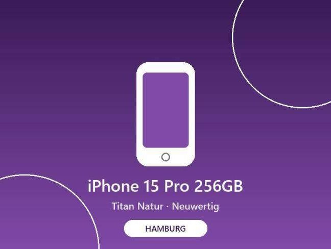 [TEST-5] iPhone 15 Pro 256 GB Titan Natur – Yeni Gibi